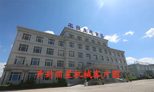 吉林農投生態食品公司使用的麗星酸辣粉設備應用現場