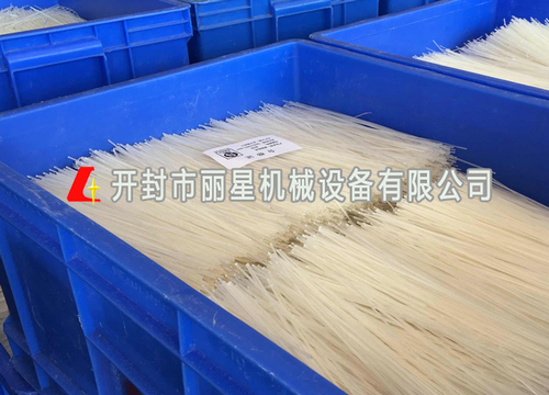 無(wú)明礬水晶粉絲條機(jī)流程(紫薯) 無(wú)明礬水晶粉絲條機(jī)流程(紫薯)