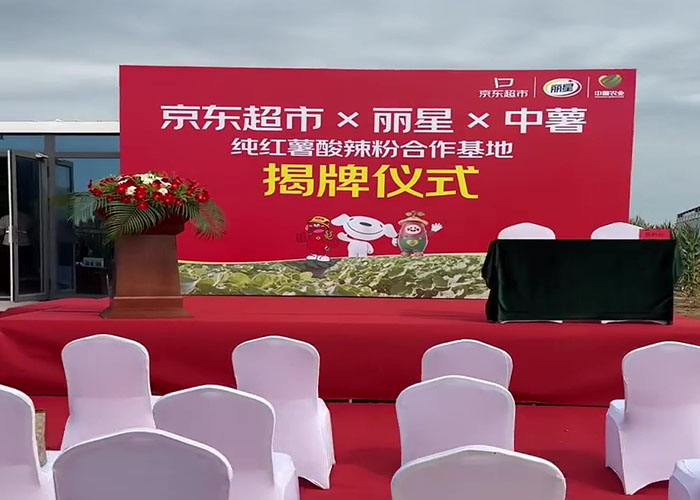 三方聯(lián)建紅薯基地，麗星粉絲加工設(shè)備核心優(yōu)勢顯著