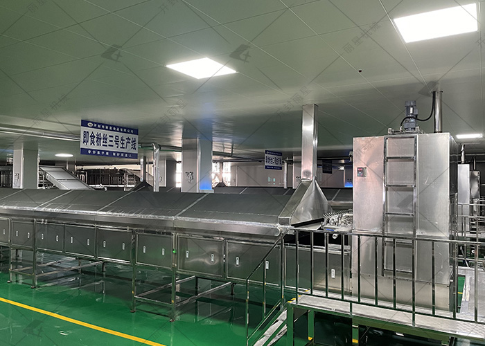 用機器生產酸辣粉如何讓它口感筋道?